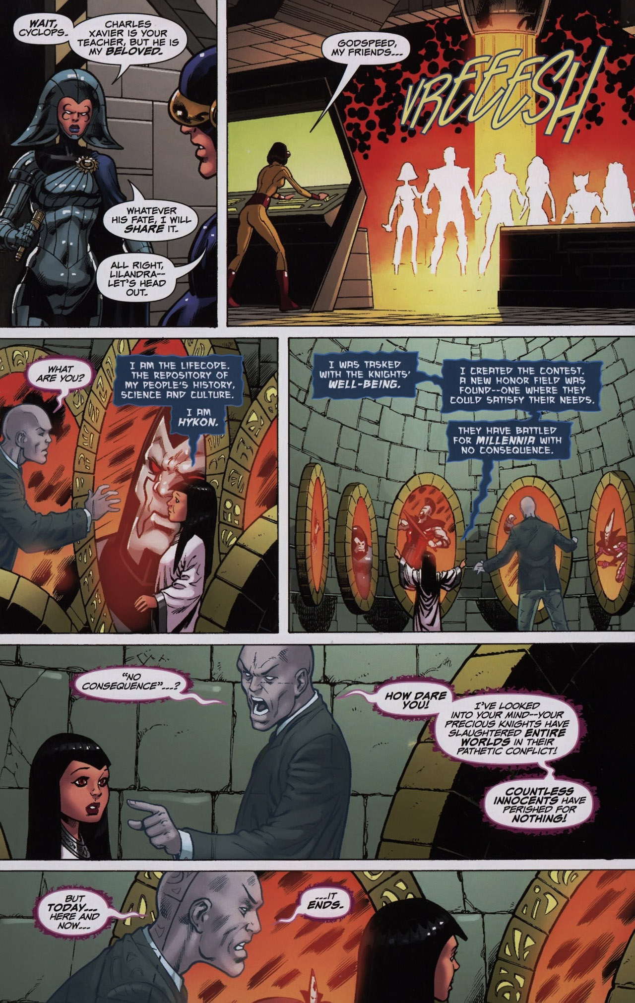 Read online Uncanny X-Men: First Class comic -  Issue #7 - 17