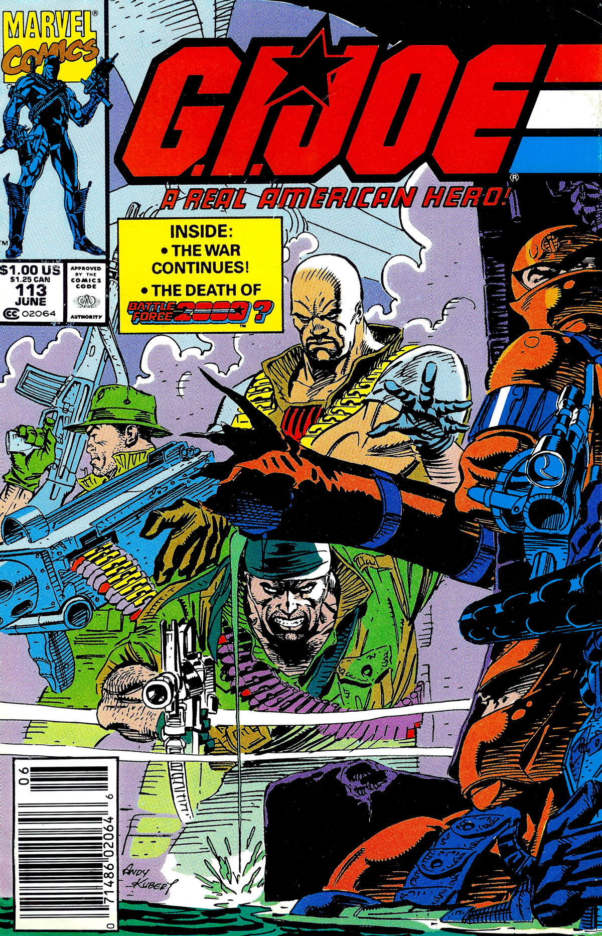 Read online G.I. Joe: A Real American Hero comic -  Issue #113 - 1