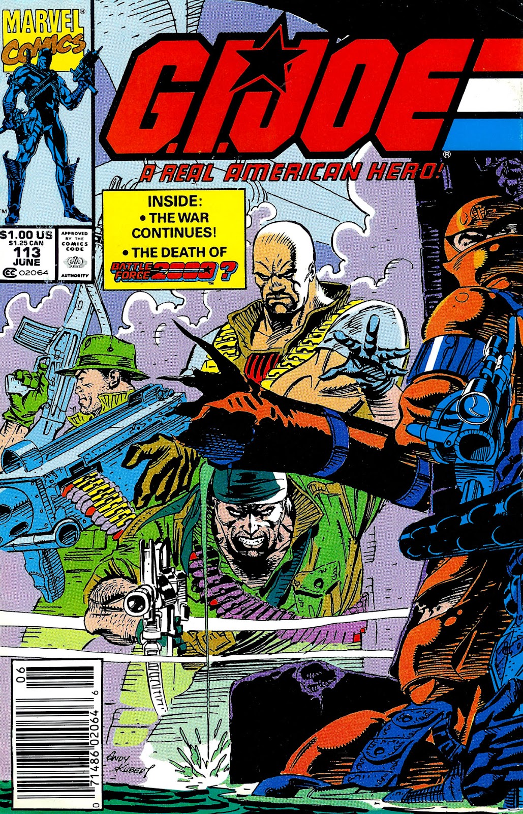 G.I. Joe: A Real American Hero issue 113 - Page 1
