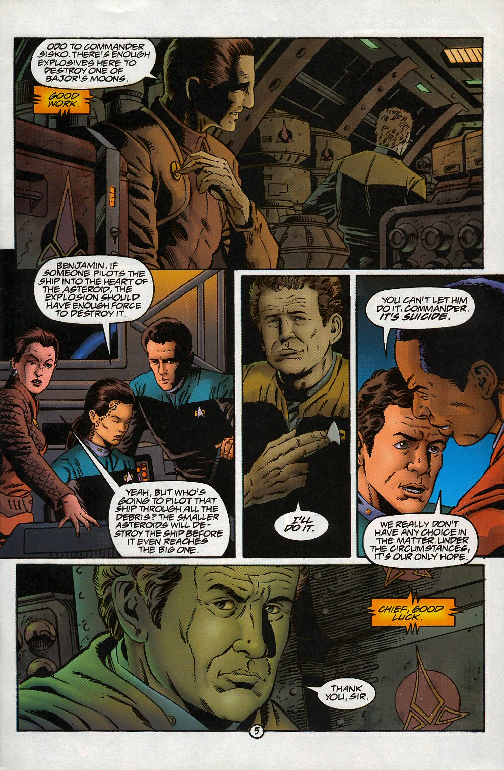 Read online Star Trek: Deep Space Nine (1993) comic -  Issue # _Special 1 - 9
