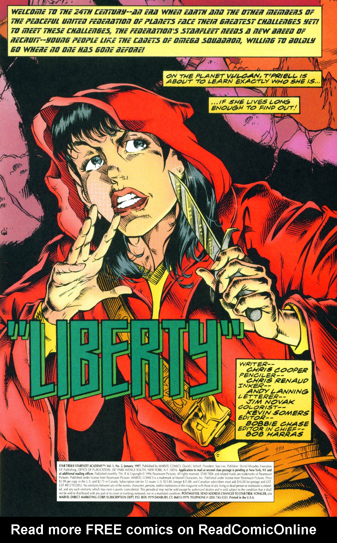 Read online Star Trek: Starfleet Academy (1996) comic -  Issue #2 - 3