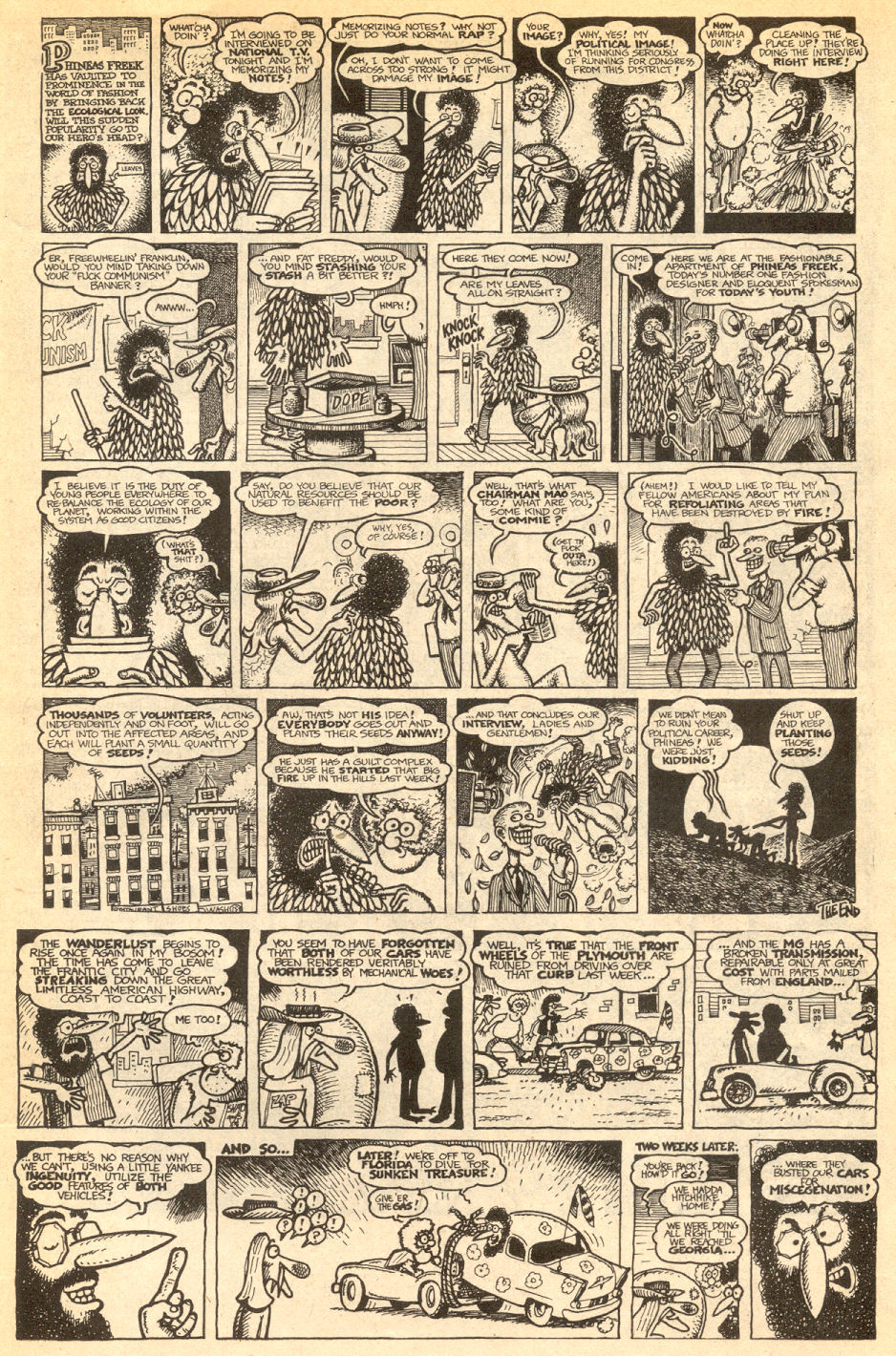 Read online The Fabulous Furry Freak Brothers comic -  Issue #1 - 47