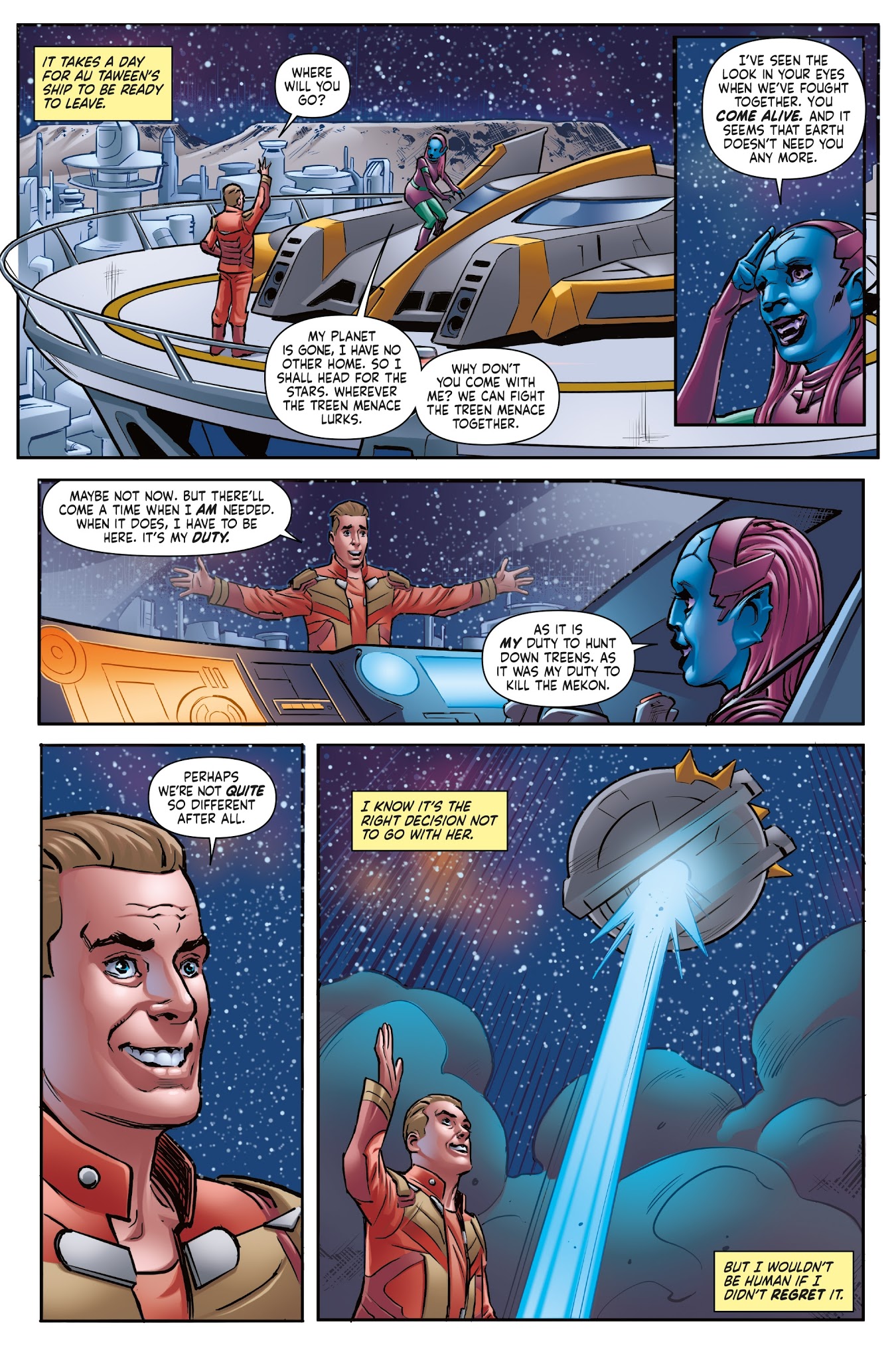 Read online Dan Dare (2017) comic -  Issue #4 - 21