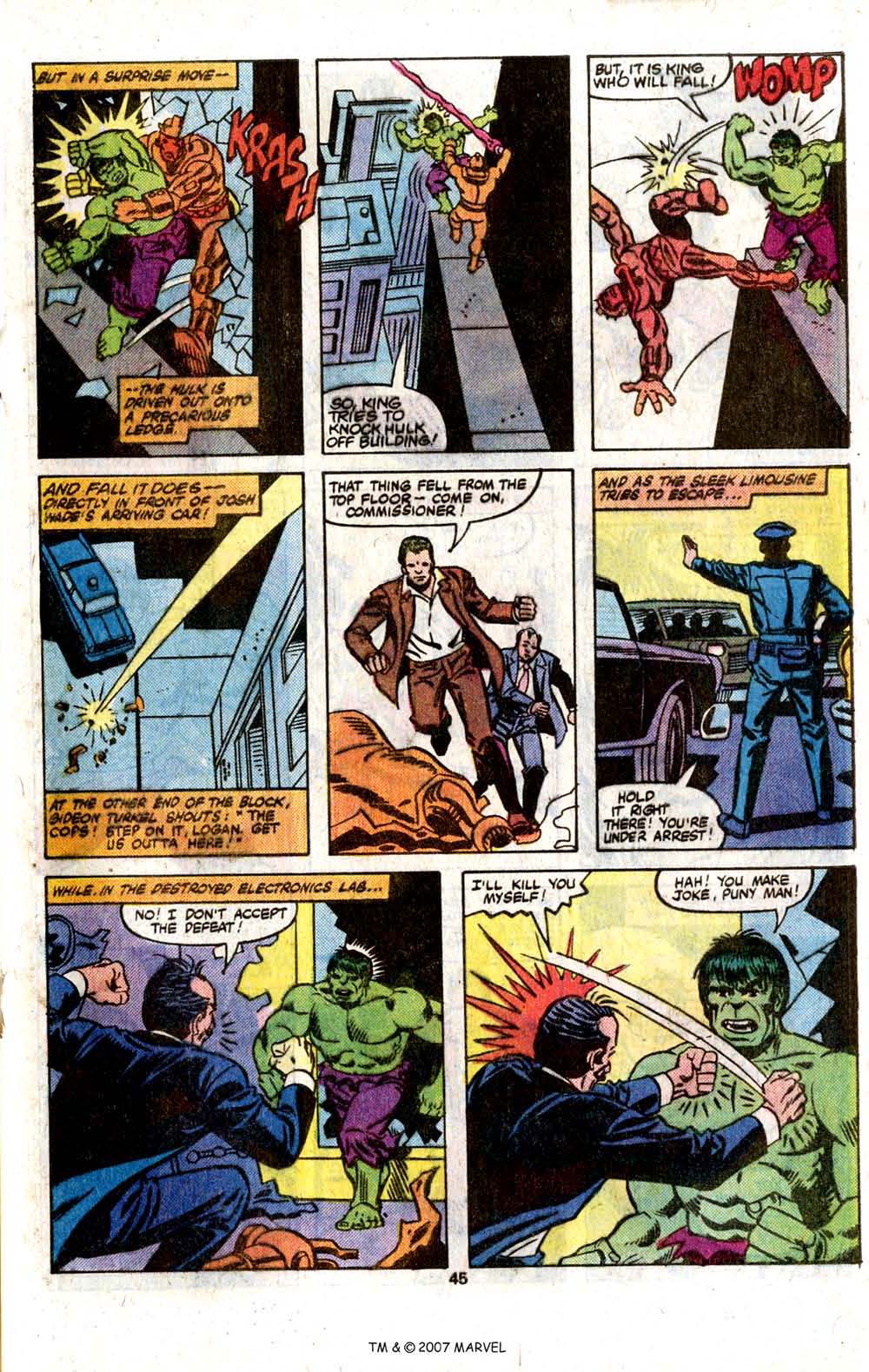 Read online The Incredible Hulk Annual comic -  Issue #9 - 47
