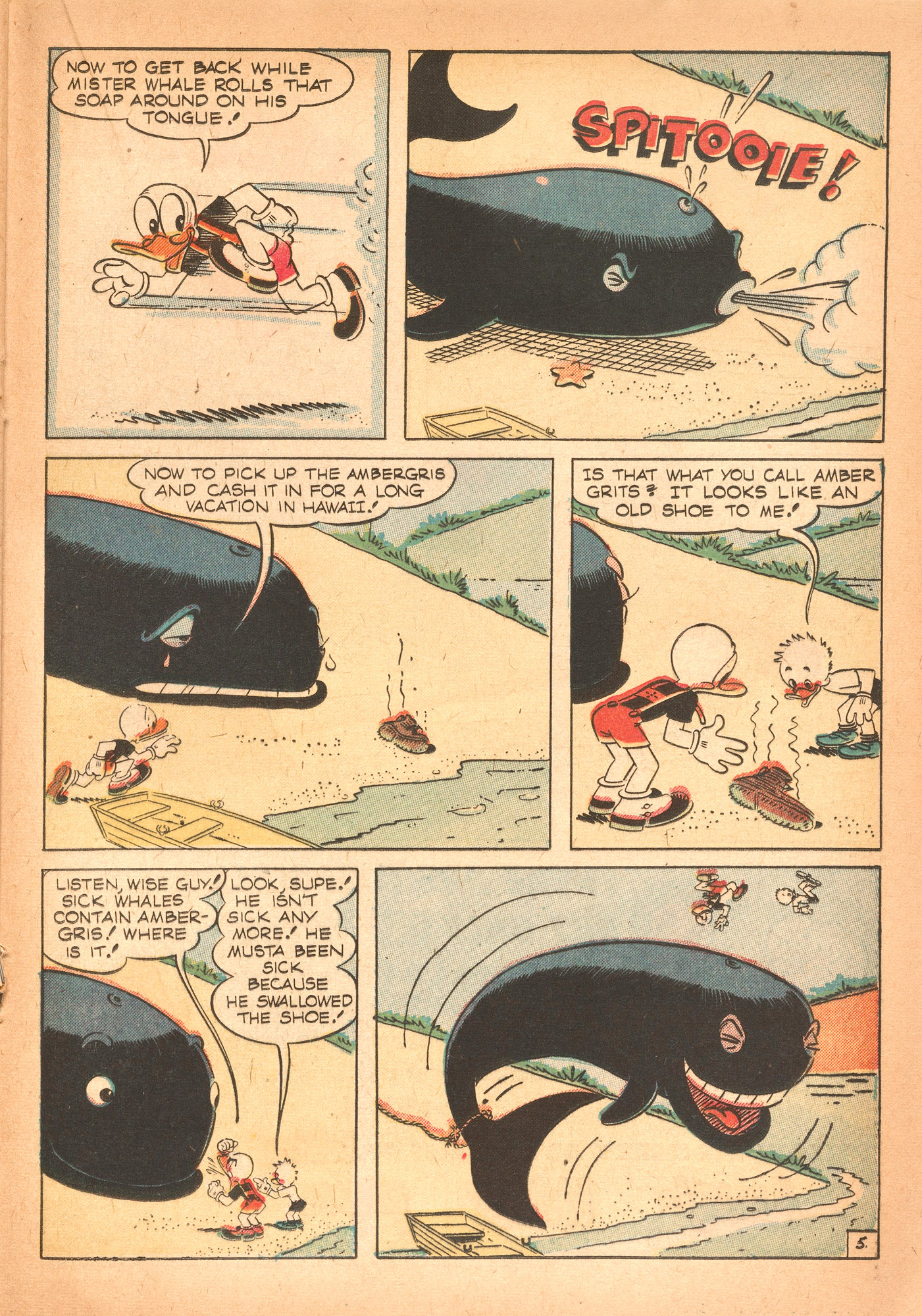 Read online Super Duck Comics comic -  Issue #37 - 31