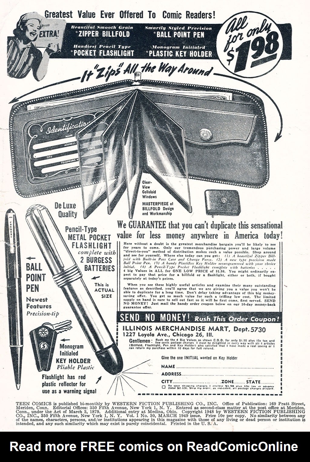 Read online Teen Comics comic -  Issue #30 - 2