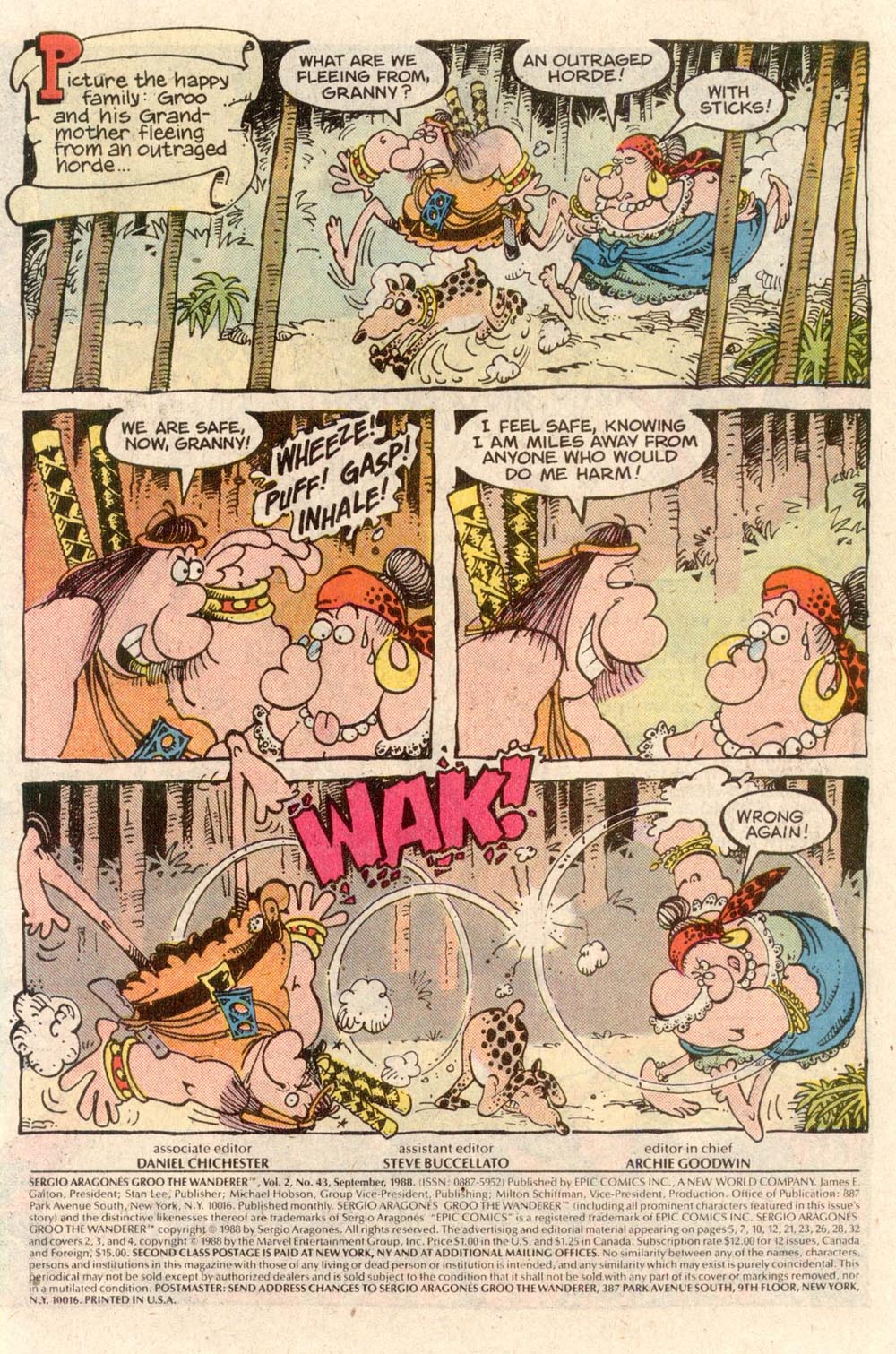 Read online Sergio Aragonés Groo the Wanderer comic -  Issue #43 - 2