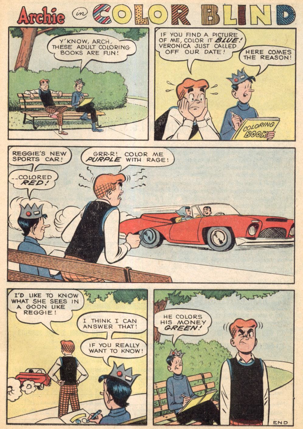 Read online Archie (1960) comic -  Issue #137 - 34