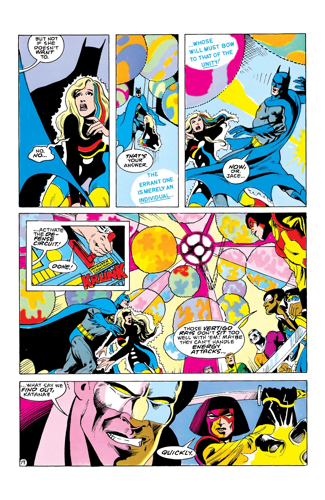 Batman and the Outsiders (1983) issue 22 - Page 19