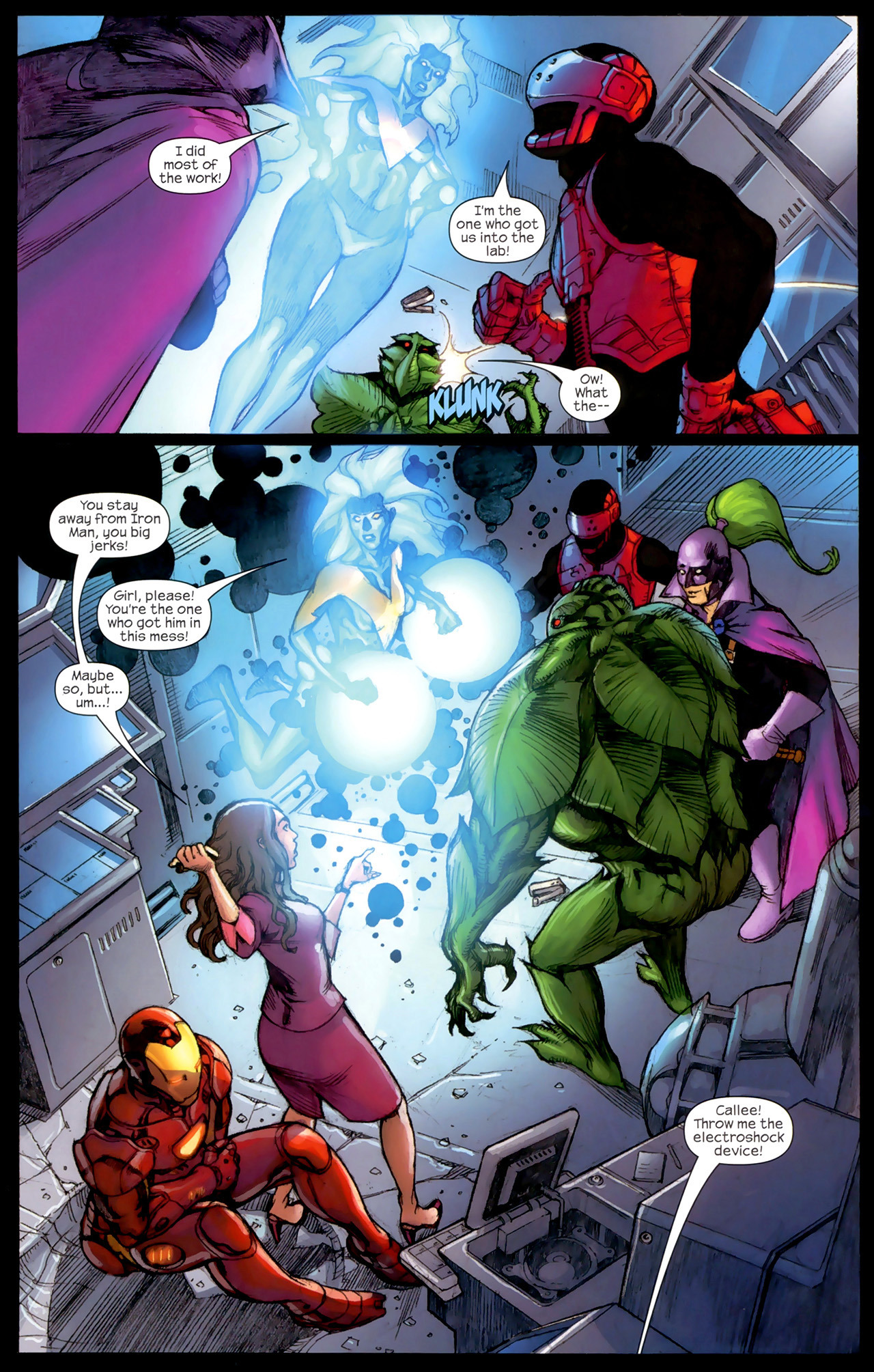 Read online Iron Man: Golden Avenger comic -  Issue # Full - 20
