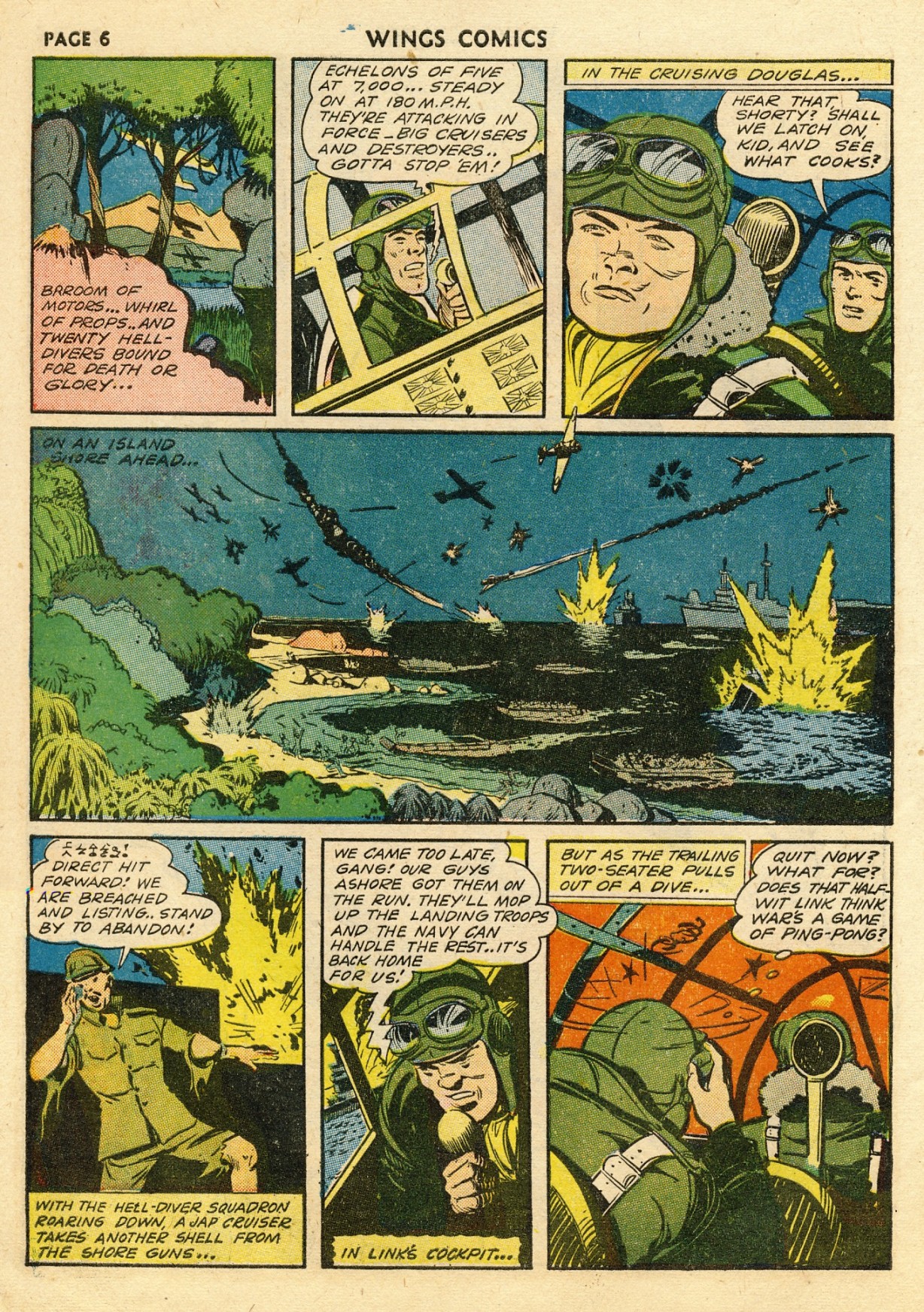 Read online Wings Comics comic -  Issue #33 - 8