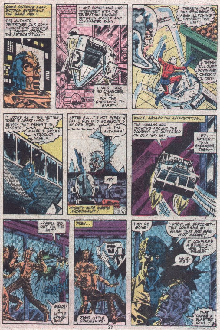 Read online Micronauts (1979) comic -  Issue #20 - 17