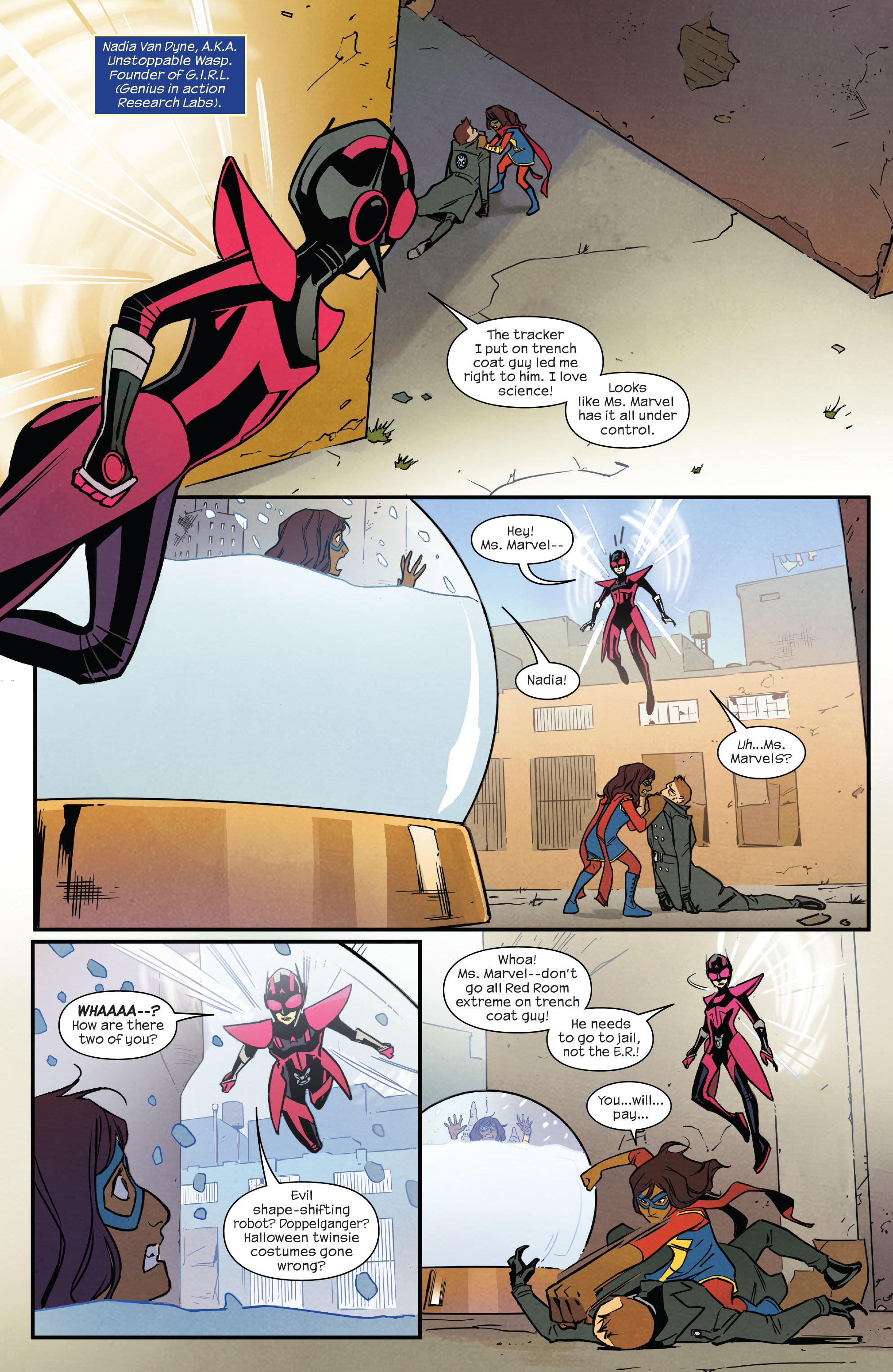 Read online Ms. Marvel: Beyond the Limit comic -  Issue #4 - 5