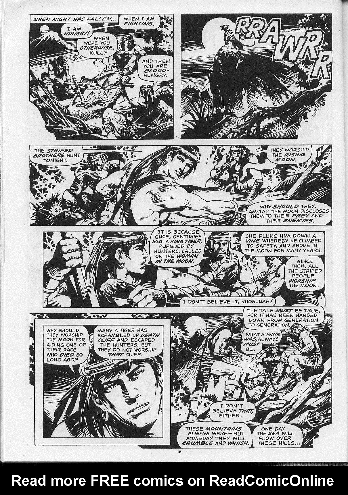 Read online The Savage Sword Of Conan comic -  Issue #202 - 48