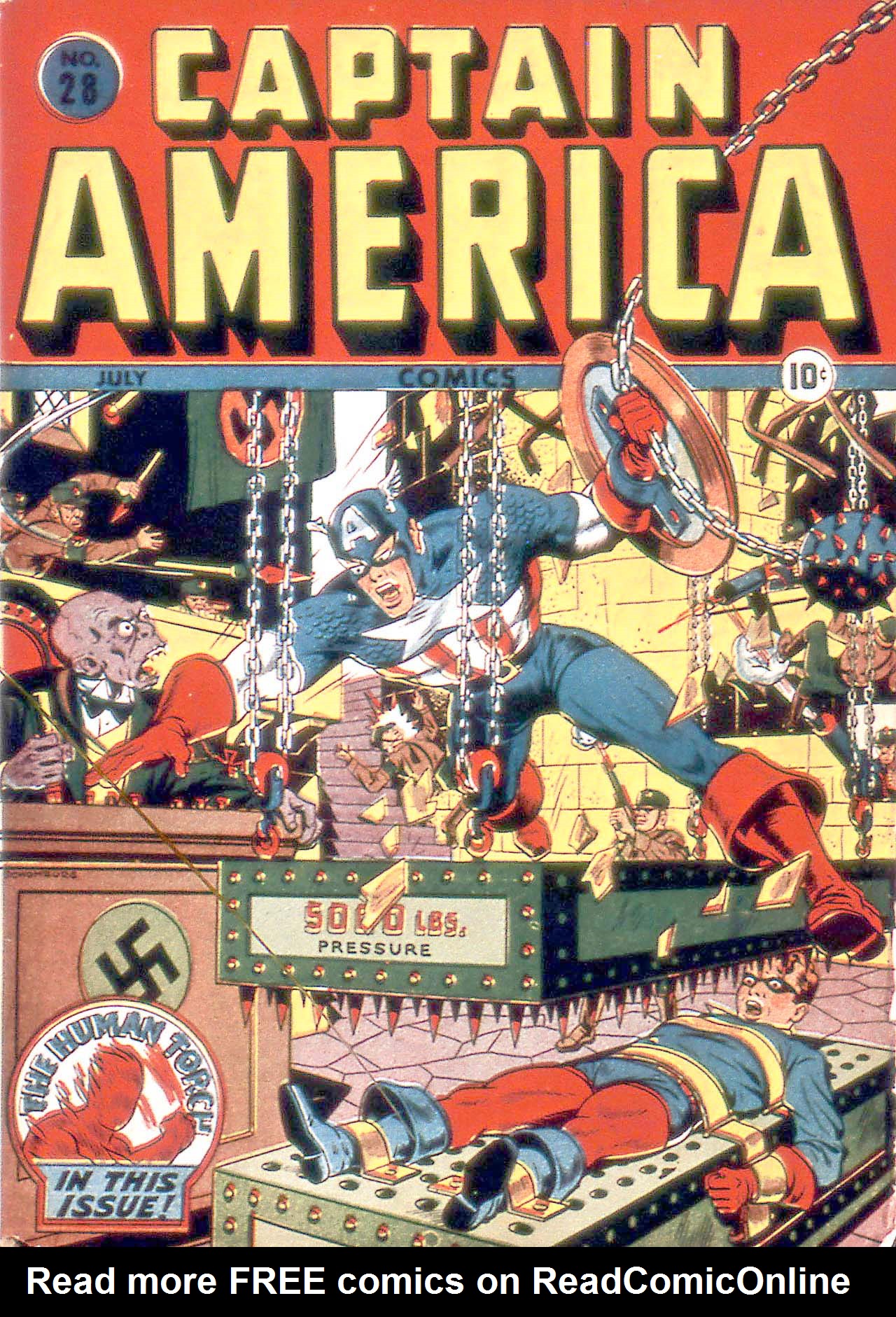 Read online Captain America Comics comic -  Issue #28 - 1