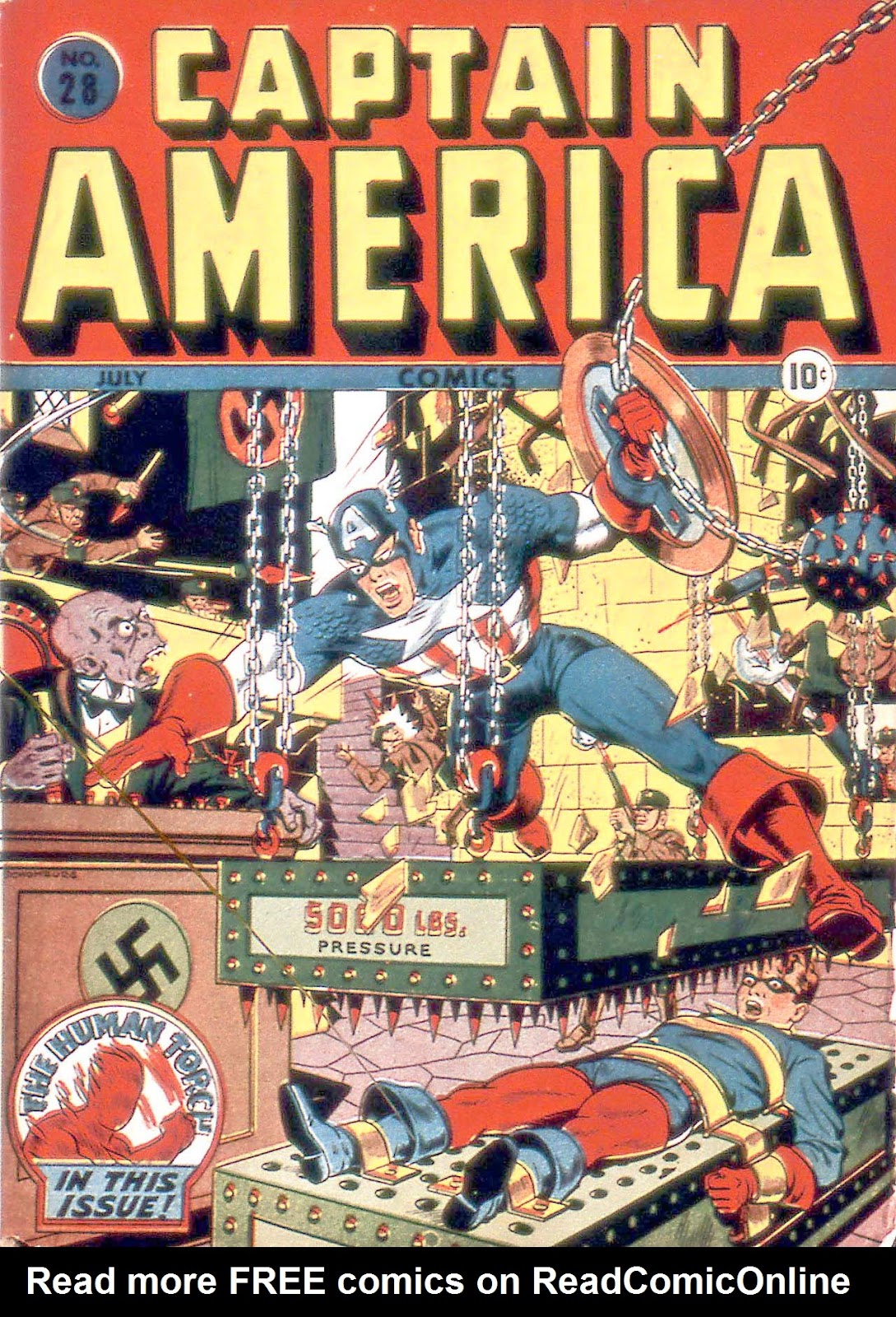 Captain America Comics issue 28 - Page 1