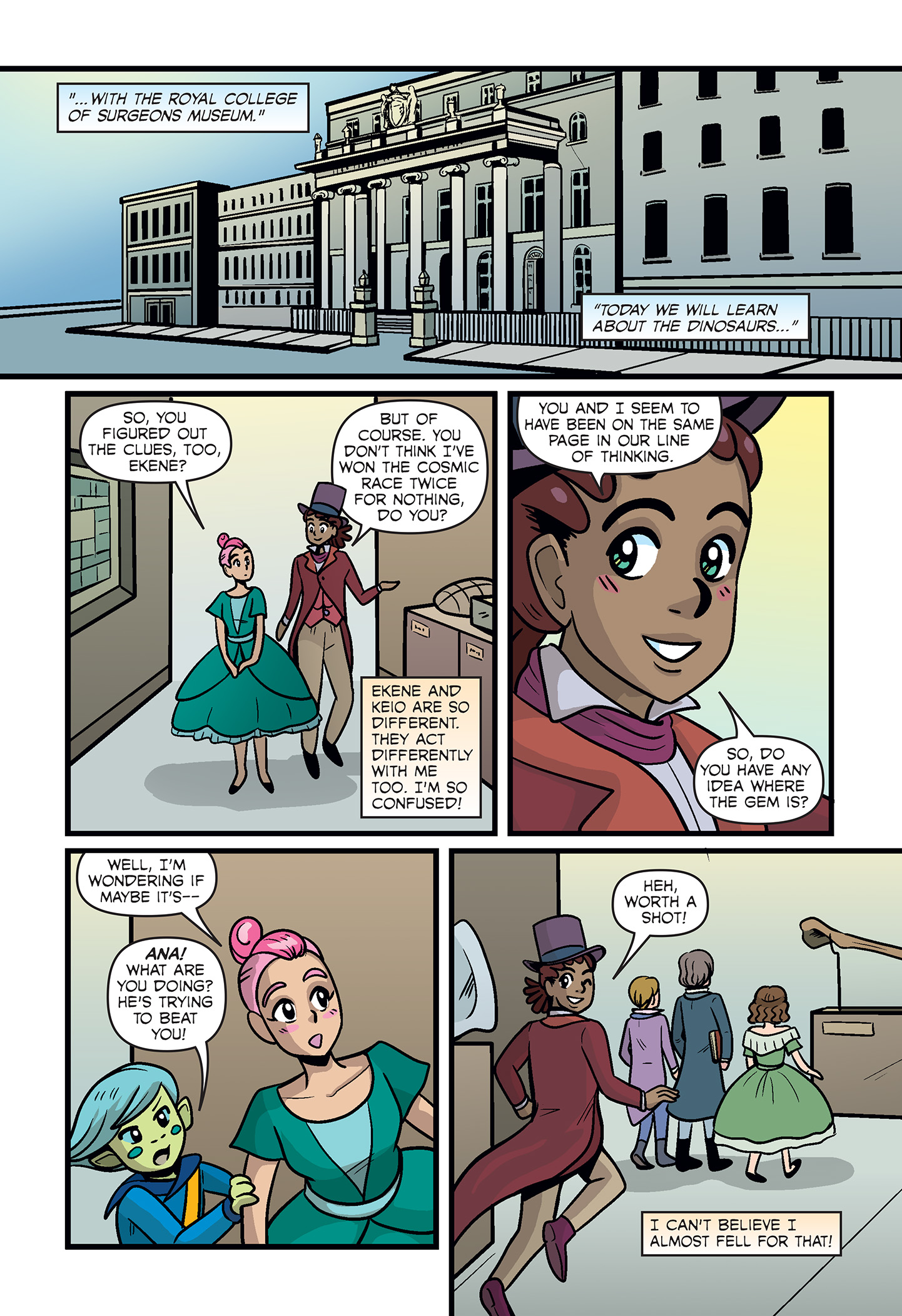 Read online Ana and the Cosmic Race comic -  Issue # TPB - 68