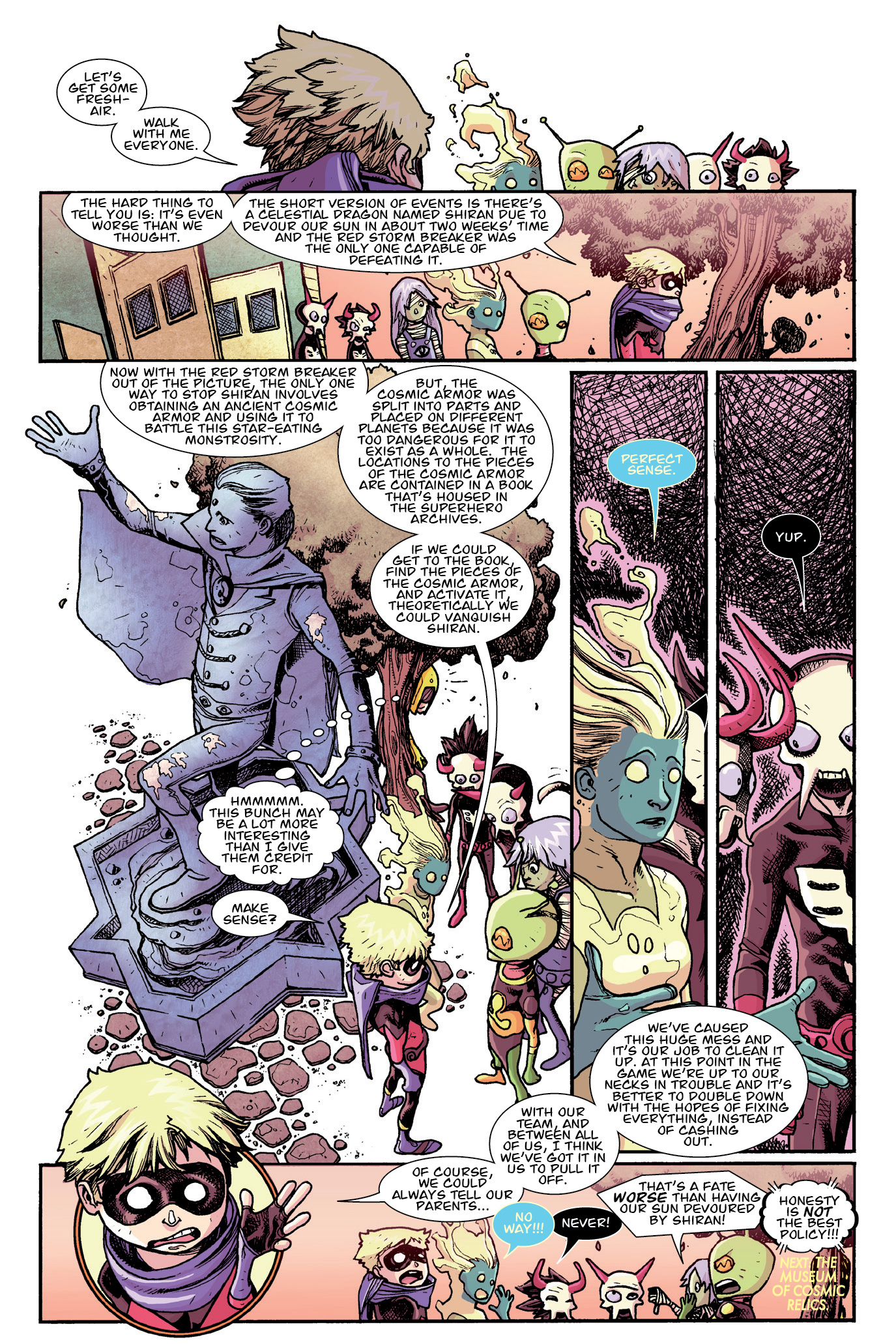 Read online Gladstone's School for World Conquerors (2013) comic -  Issue #1 - 19