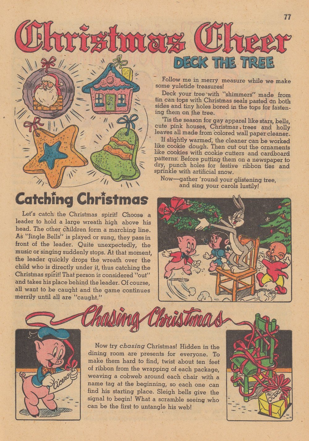 Read online Bugs Bunny's Christmas Funnies comic -  Issue # TPB 2 - 79