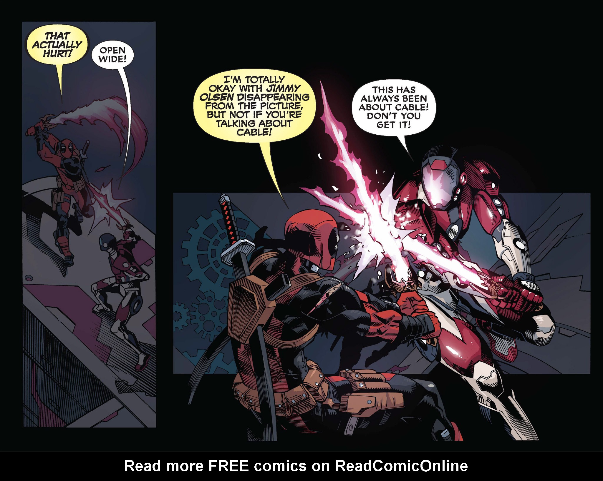 Read online Deadpool & Cable: Split Second Infinite Comic comic -  Issue #4 - 46