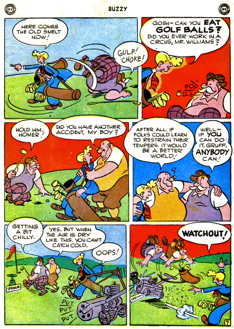 Read online Buzzy comic -  Issue #7 - 9
