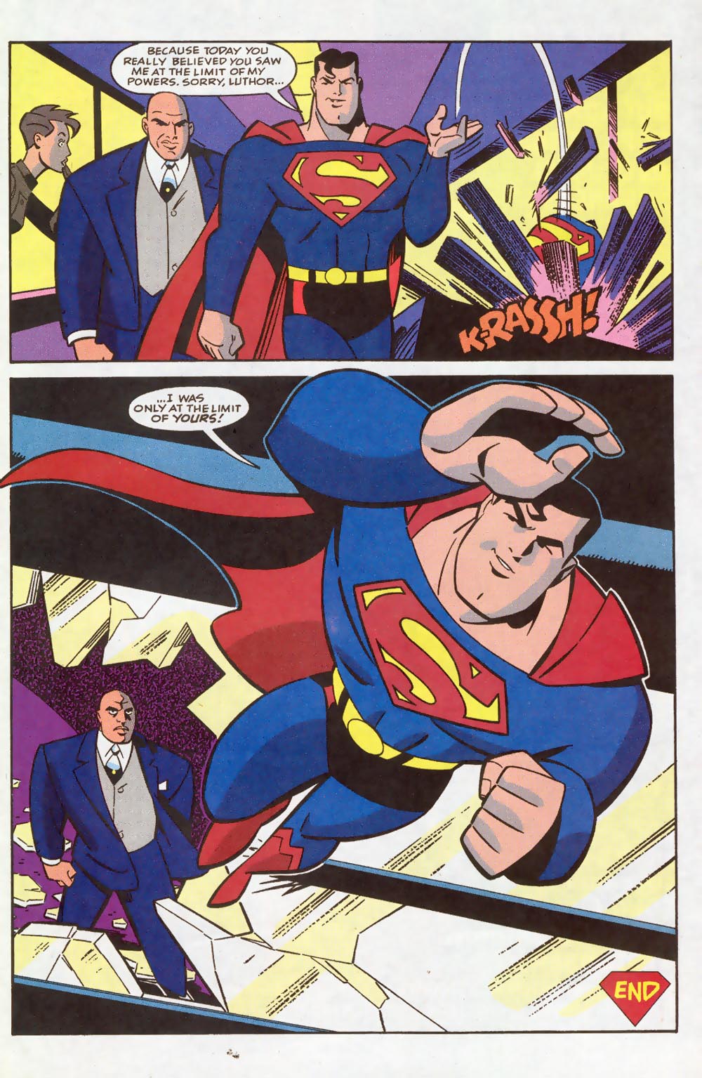 Read online Superman Adventures comic -  Issue #1 - 25