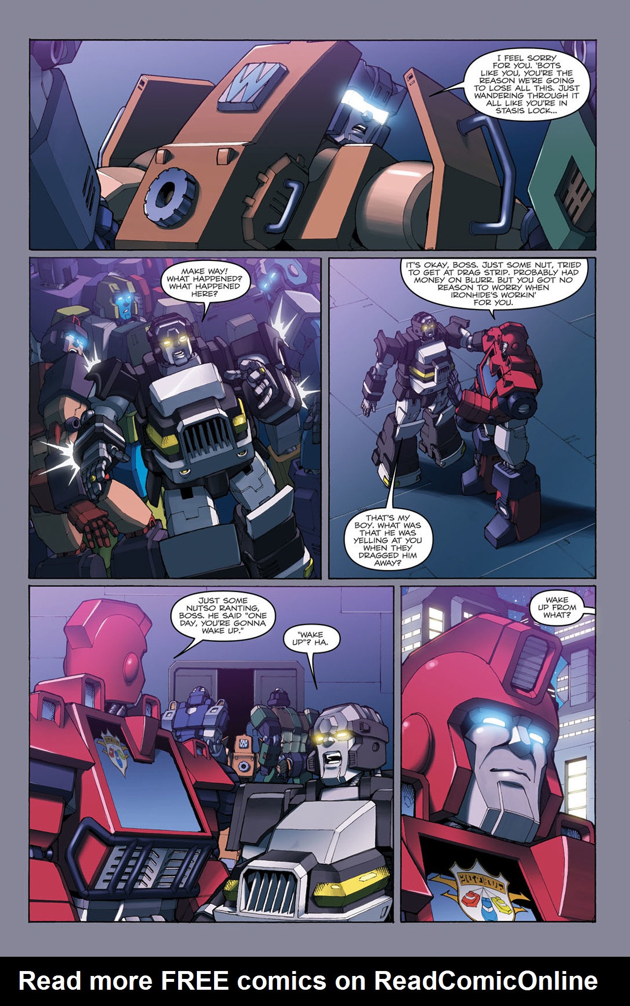 Read online The Transformers: Ironhide comic -  Issue #2 - 12