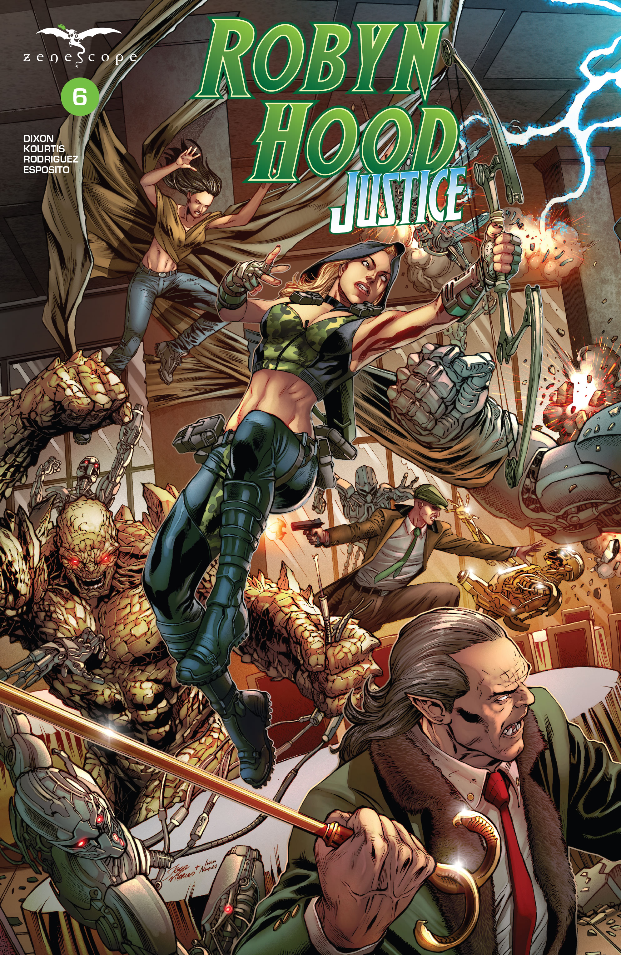 Read online Robyn Hood: Justice comic -  Issue #6 - 1