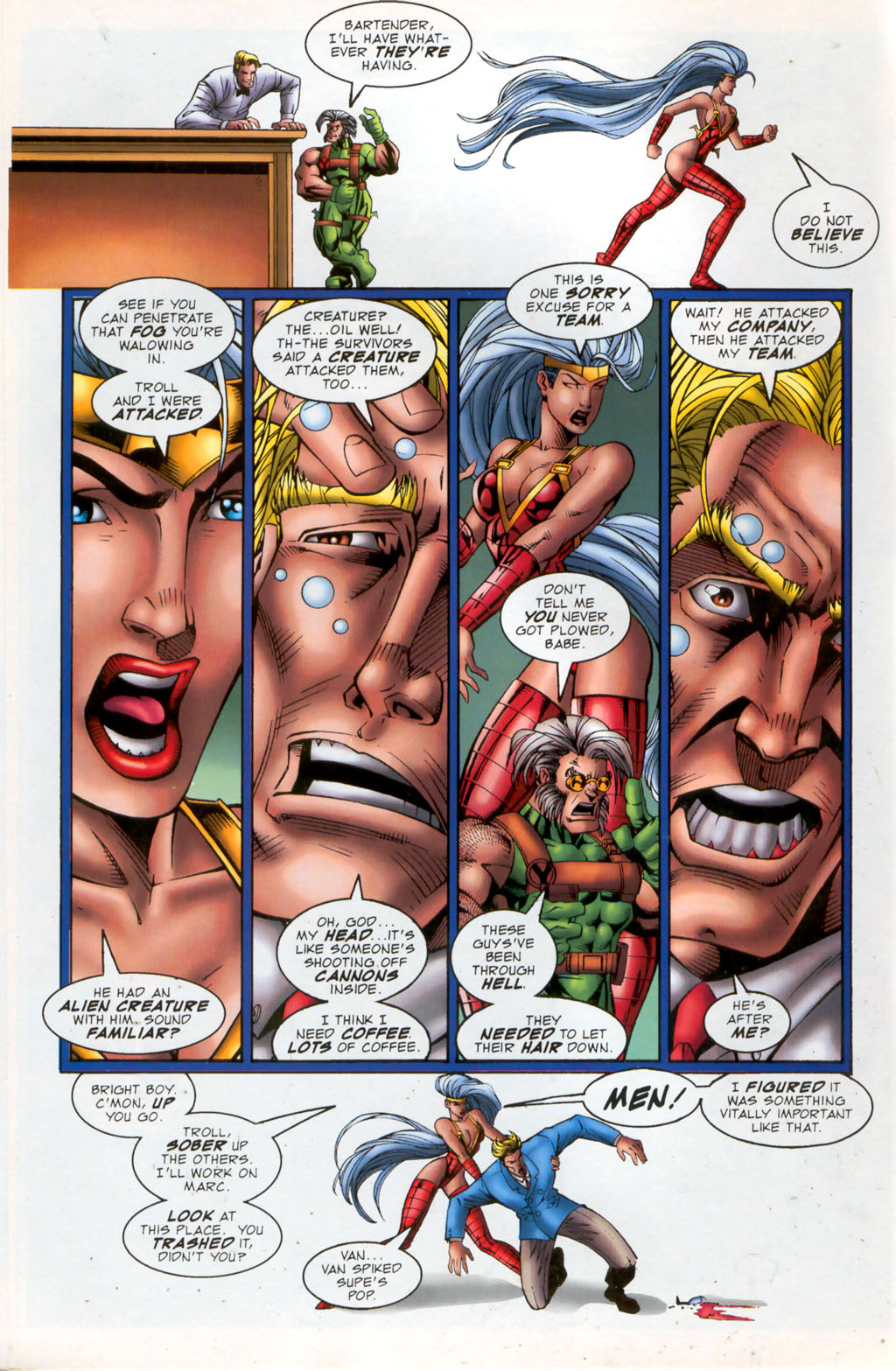 Read online Brigade (1993) comic -  Issue #21 - 22