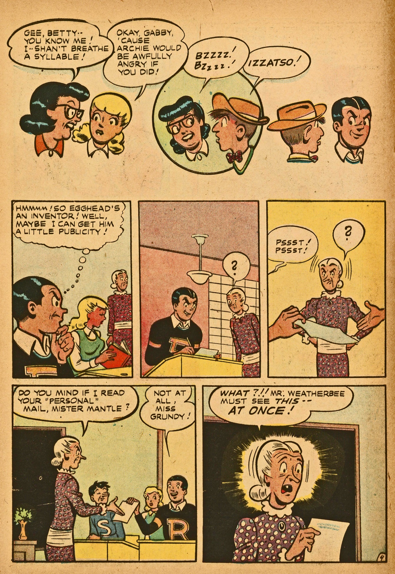 Read online Pep Comics comic -  Issue #84 - 6