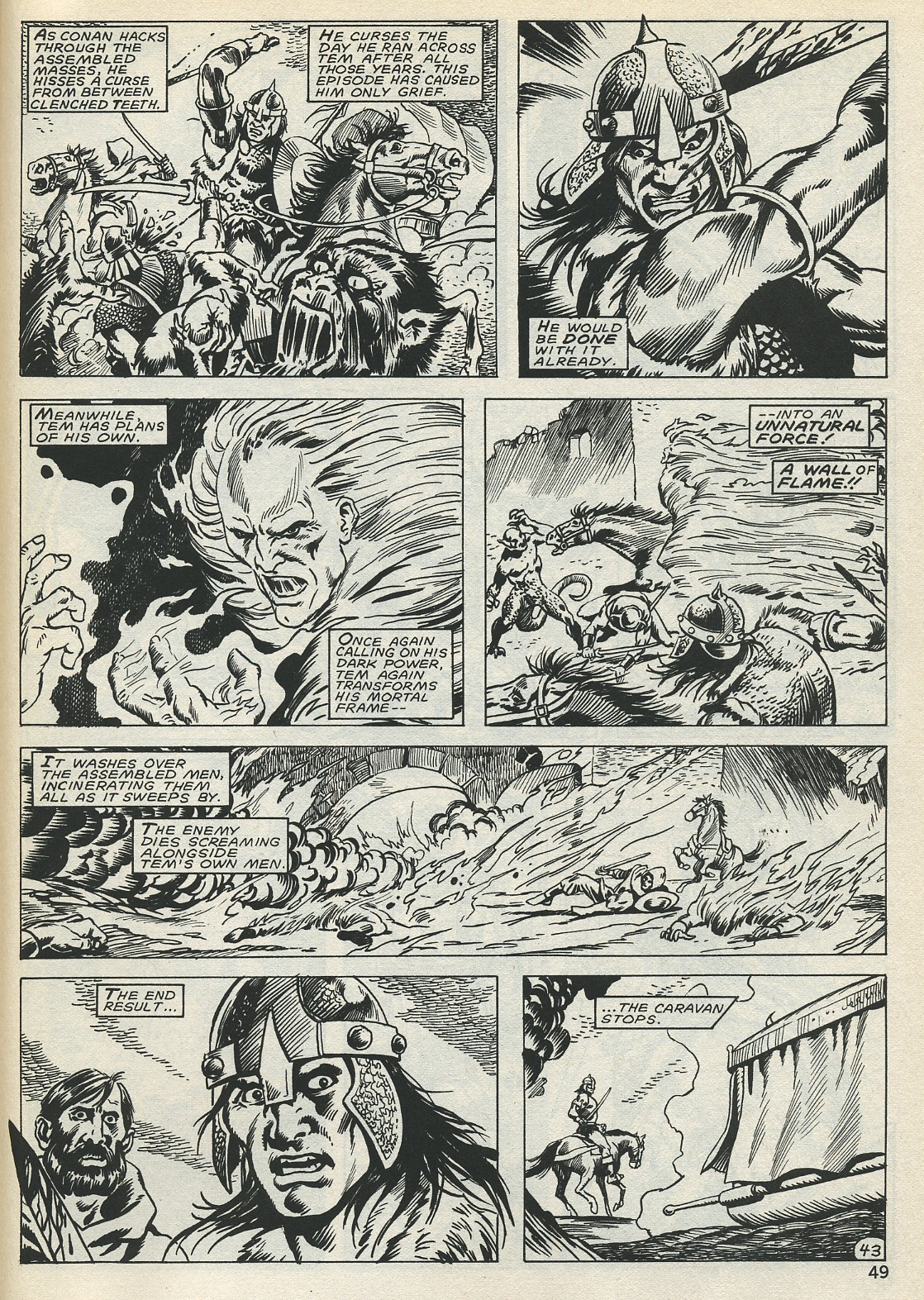 Read online The Savage Sword Of Conan comic -  Issue #128 - 48