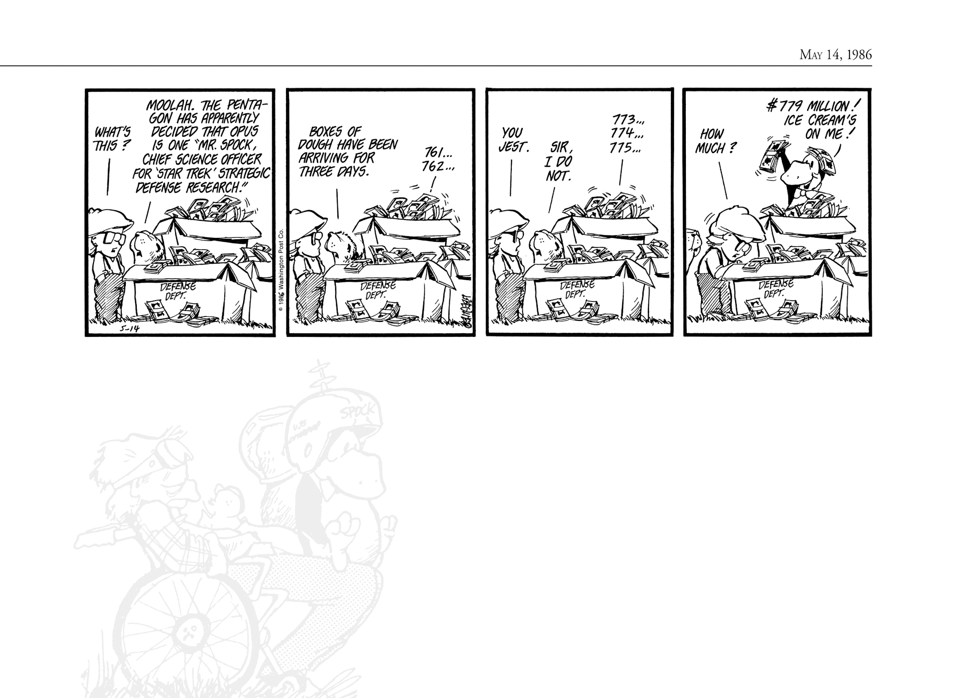 Read online The Bloom County Digital Library comic -  Issue # TPB 6 (Part 1) - 93