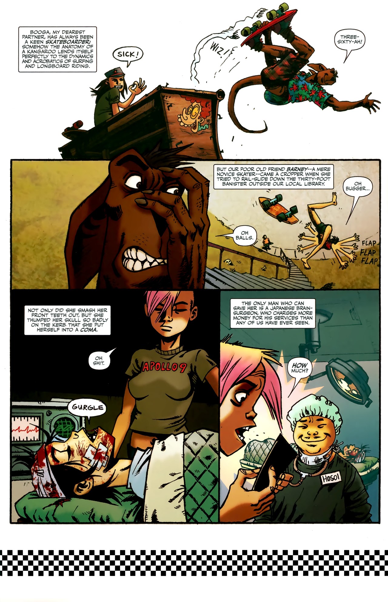 Read online Tank Girl: Skidmarks comic -  Issue #1 - 7