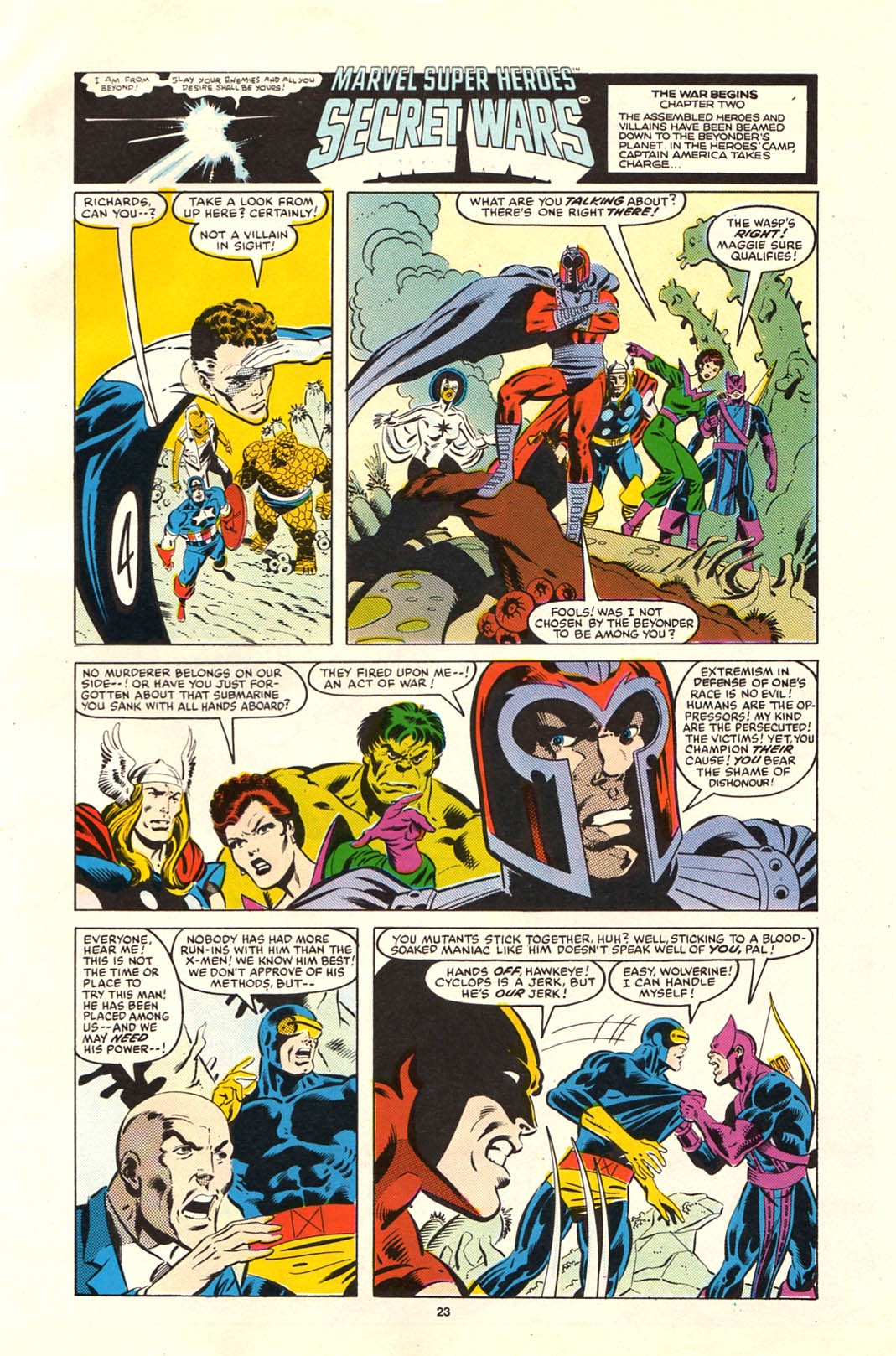 Read online Secret Wars (1985) comic -  Issue #1 - 21