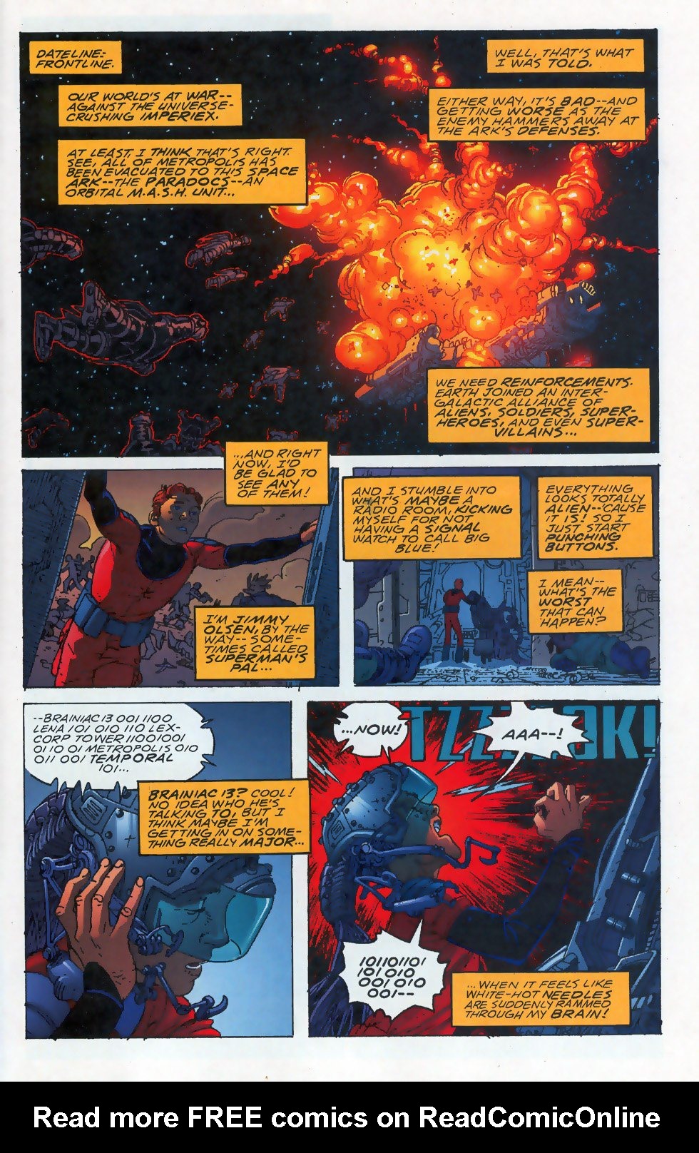 Read online Harley Quinn: Our Worlds at War comic -  Issue # Full - 2