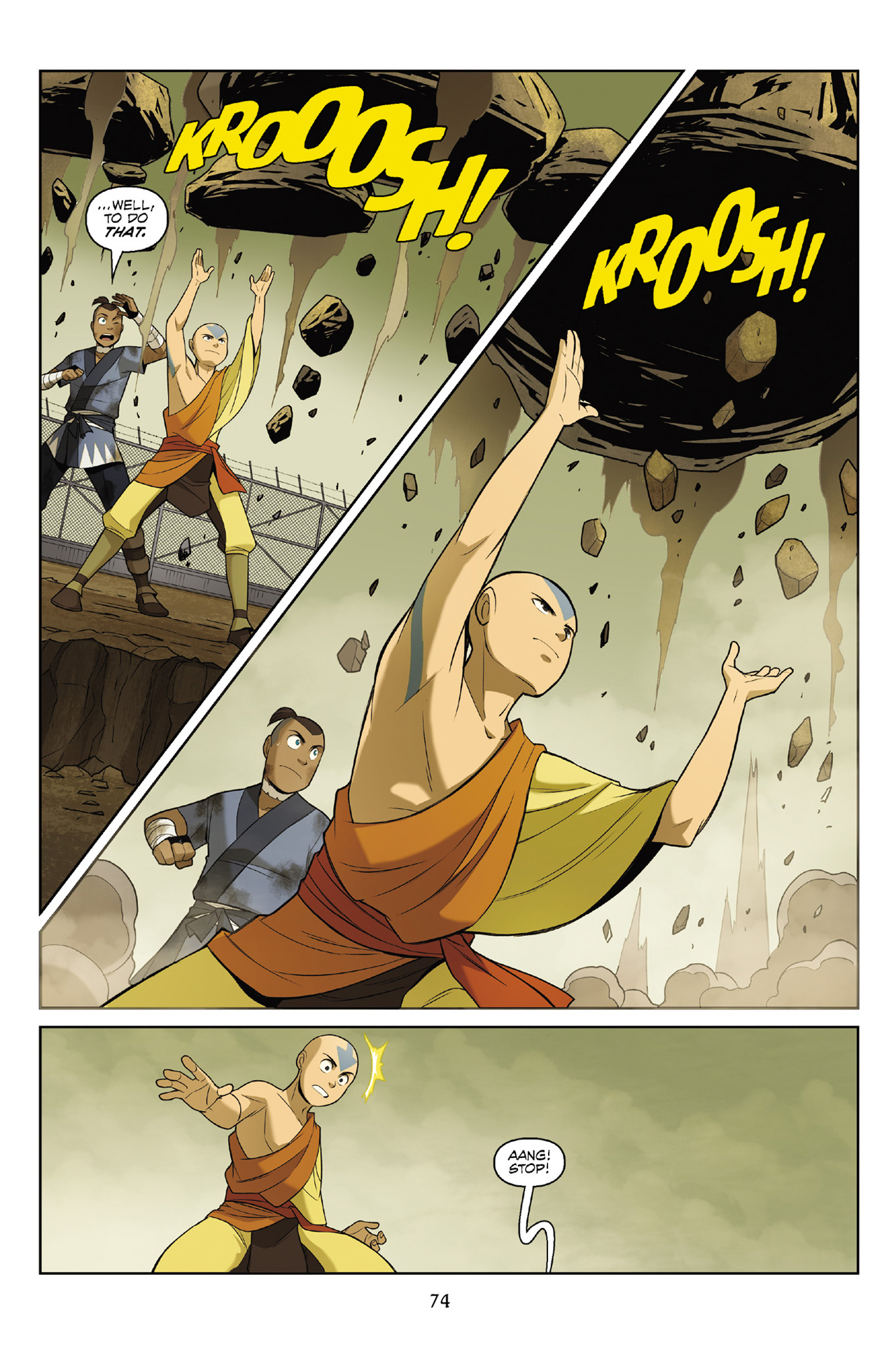 Read online Nickelodeon Avatar: The Last Airbender - The Rift comic -  Issue # Part 2 - 75