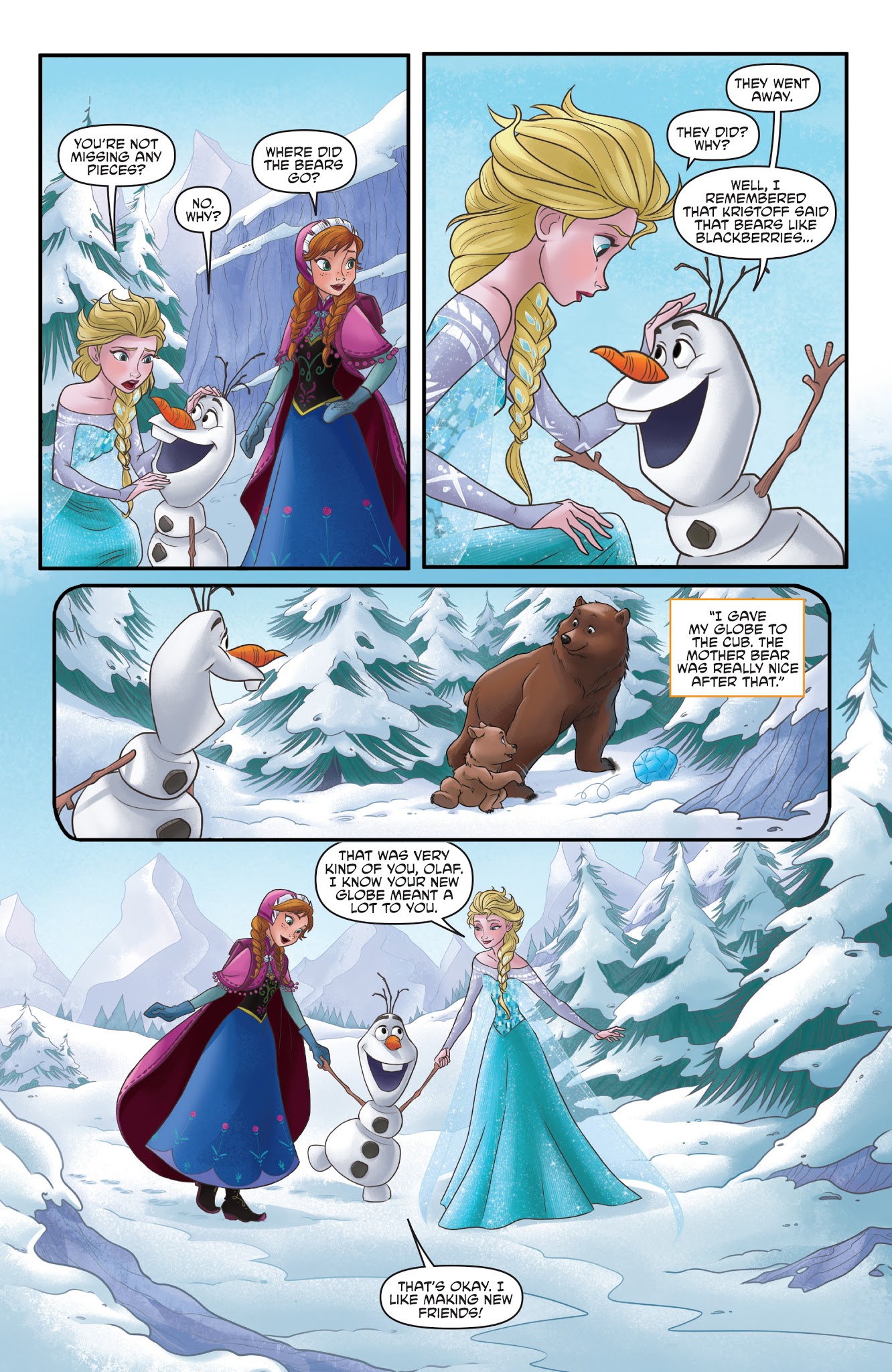 Read online Disney Frozen comic -  Issue #2 - 24