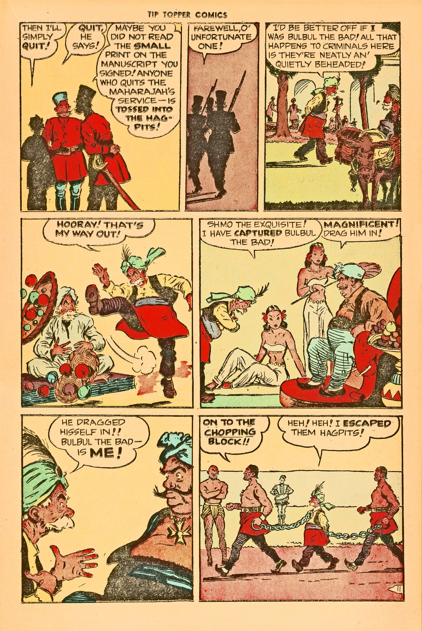 Read online Tip Topper Comics comic -  Issue #1 - 33
