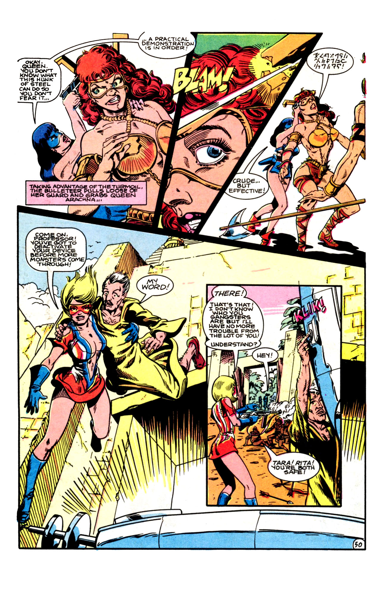Read online Untold Origin of FemForce comic -  Issue # Full - 52