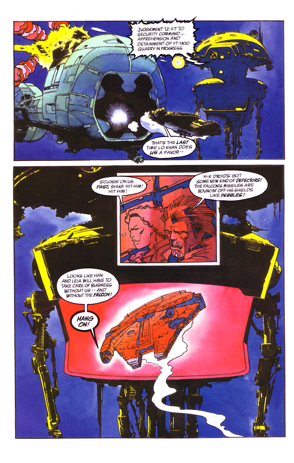 Read online Star Wars: Dark Empire comic -  Issue #5 - 7