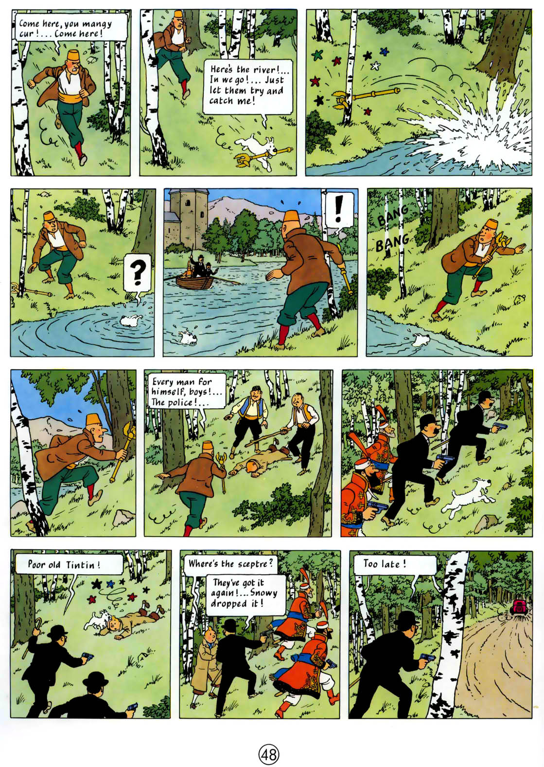 Read online The Adventures of Tintin comic -  Issue #8 - 51