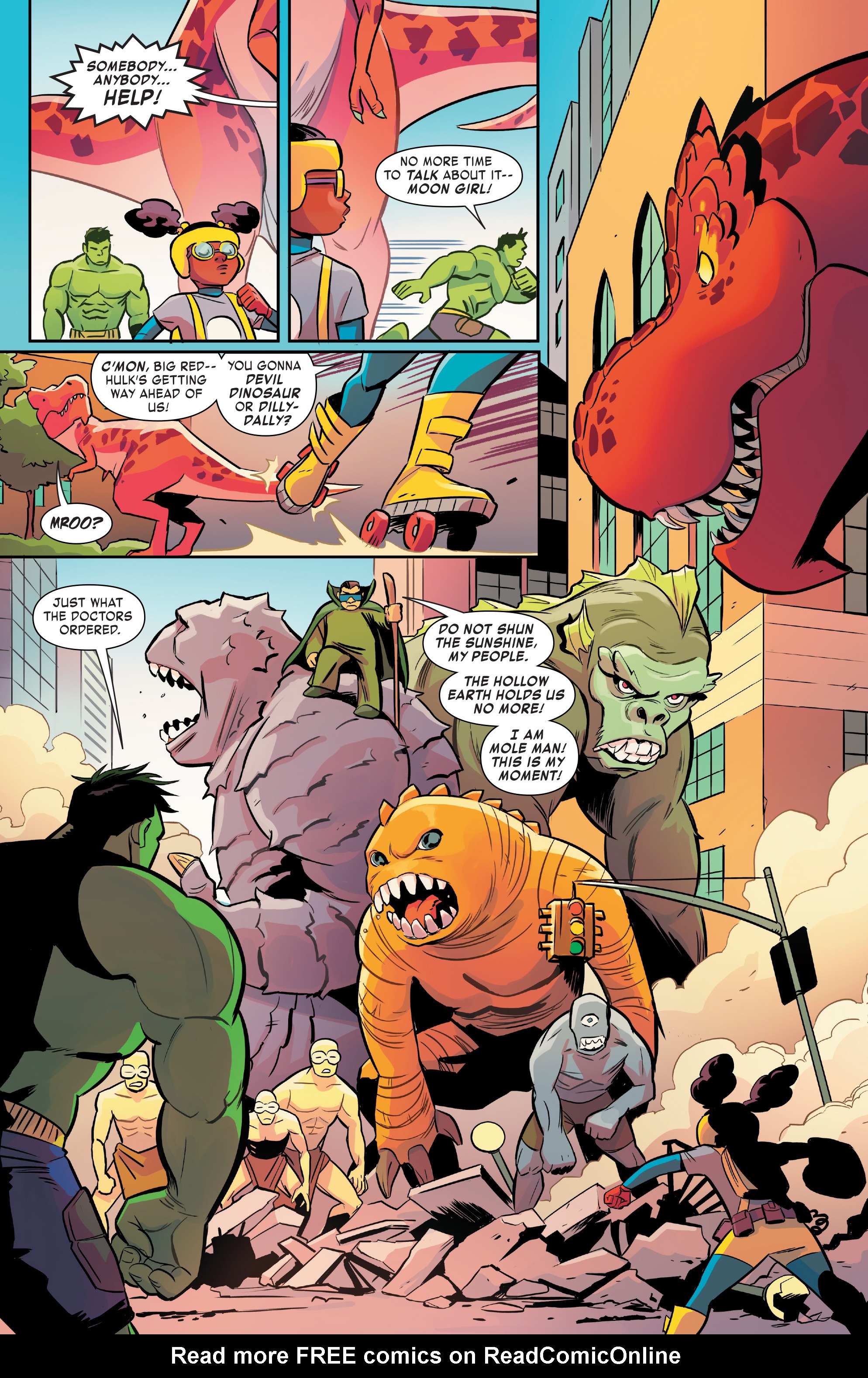 Read online Moon Girl And Devil Dinosaur comic -  Issue #13 - 8
