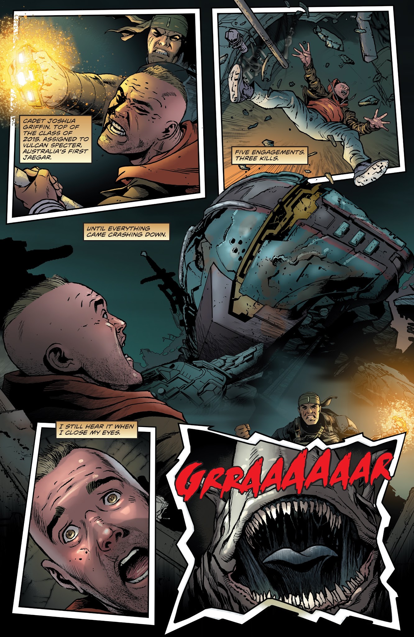 Read online Pacific Rim Aftermath comic -  Issue #1 - 18