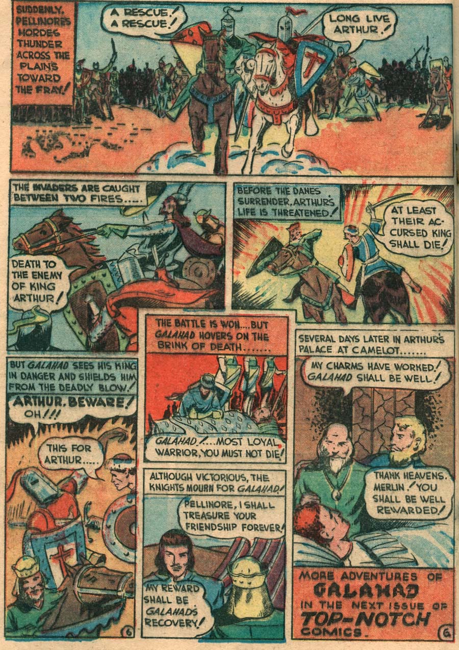 Read online Top-Notch Comics comic -  Issue #8 - 28