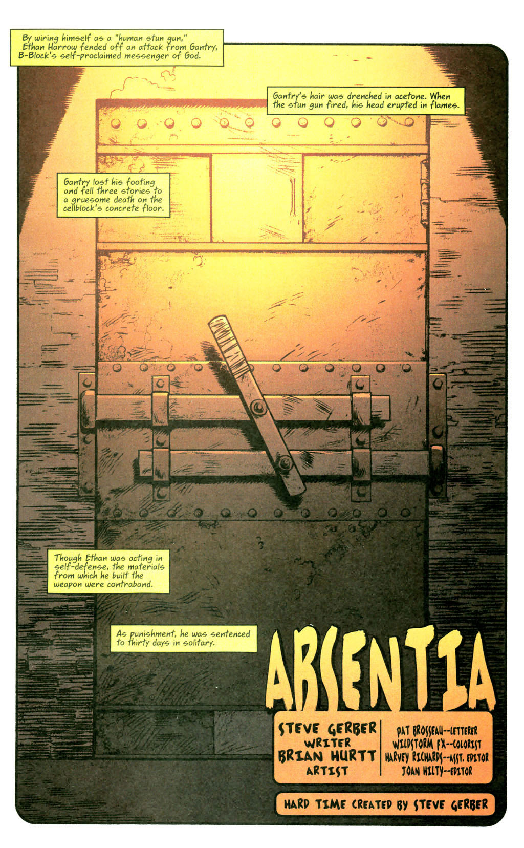 Read online Hard Time comic -  Issue #7 - 2