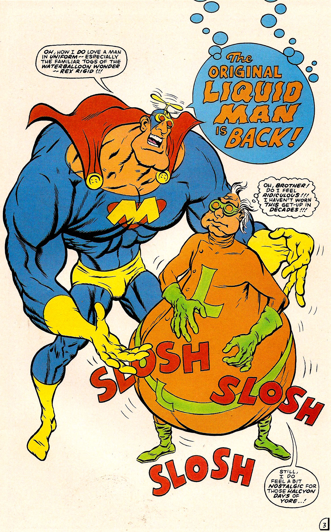 Read online The Return Of Megaton Man comic -  Issue #3 - 5