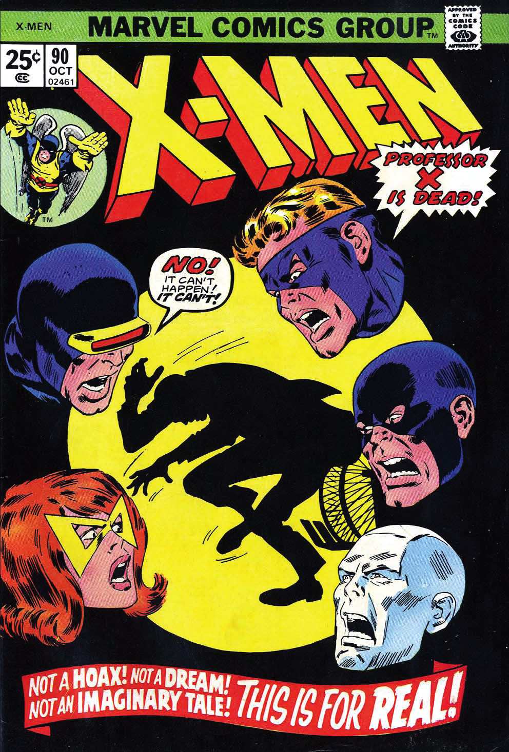 Read online Uncanny X-Men (1963) comic -  Issue #90 - 1