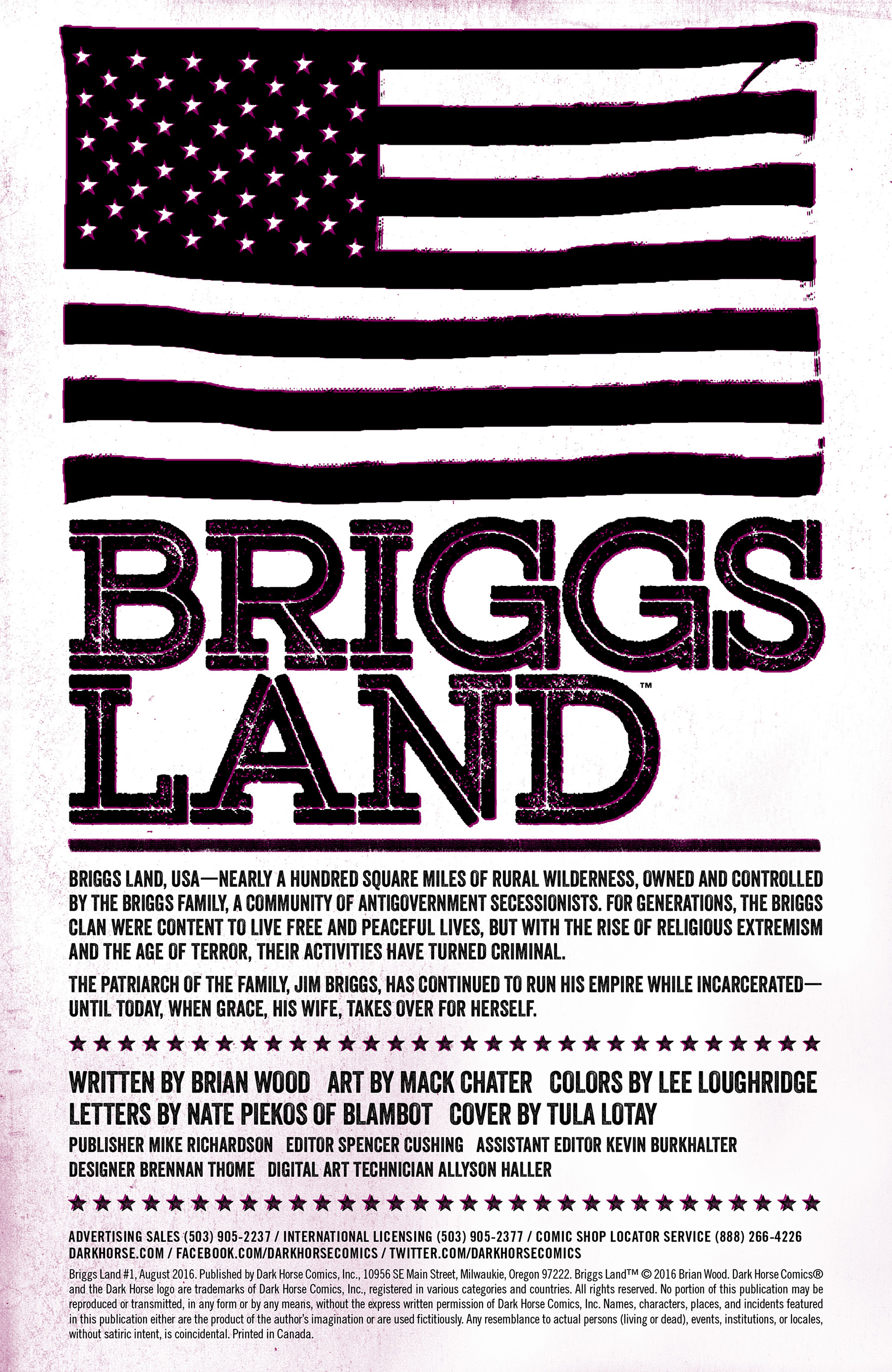 Read online Briggs Land comic -  Issue #1 - 2