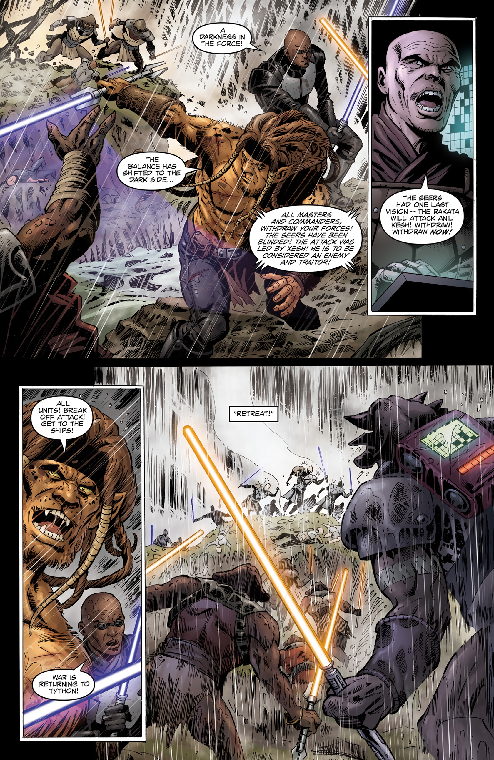 Read online Star Wars: Dawn of the Jedi - Force War comic -  Issue #3 - 22