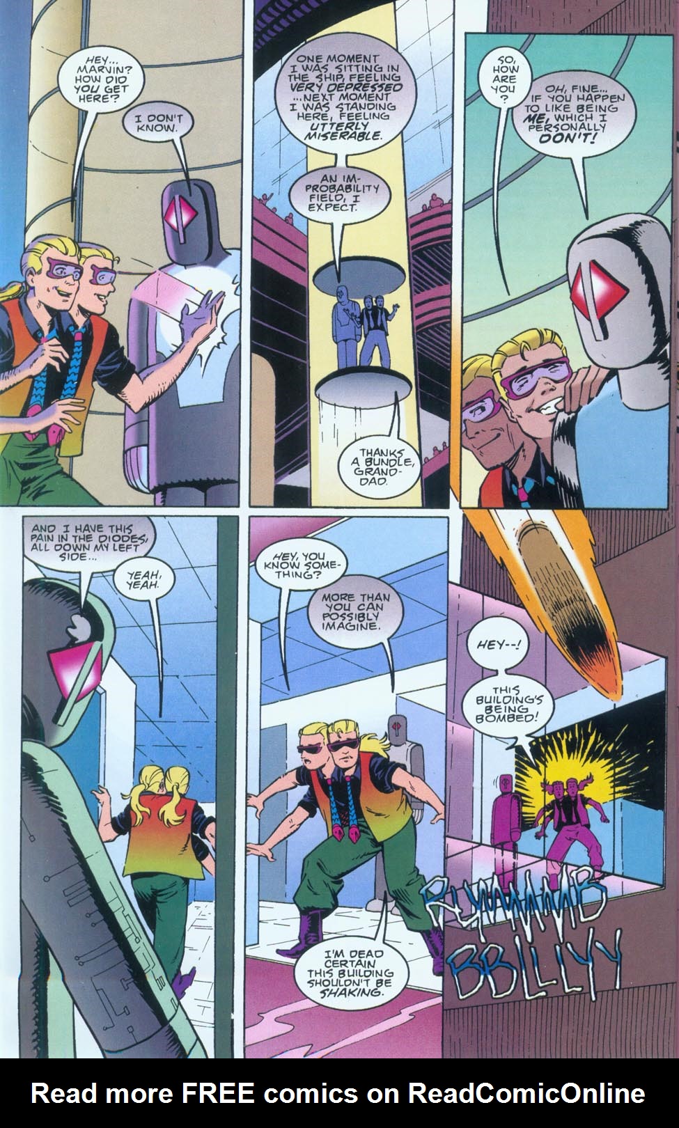 Read online The Restaurant at the End of the Universe comic -  Issue #1 - 28